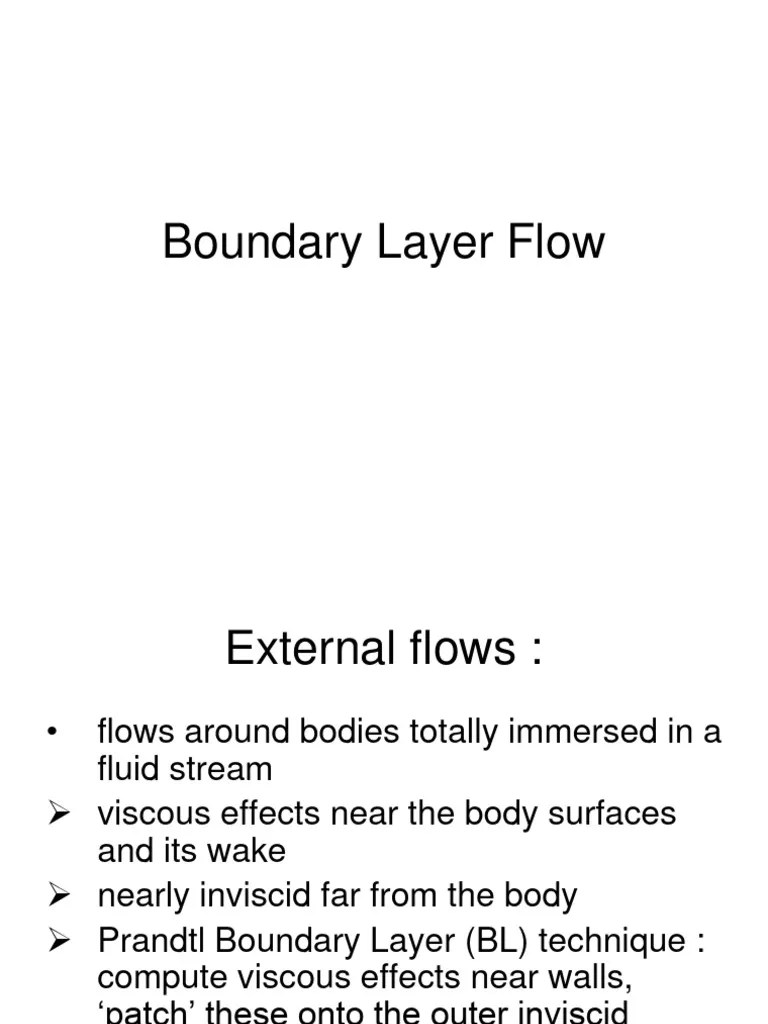 5 - Boundary Layer 2013 | PDF | Boundary Layer | Fluid Dynamics