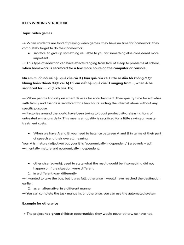 Ielts Structure | PDF