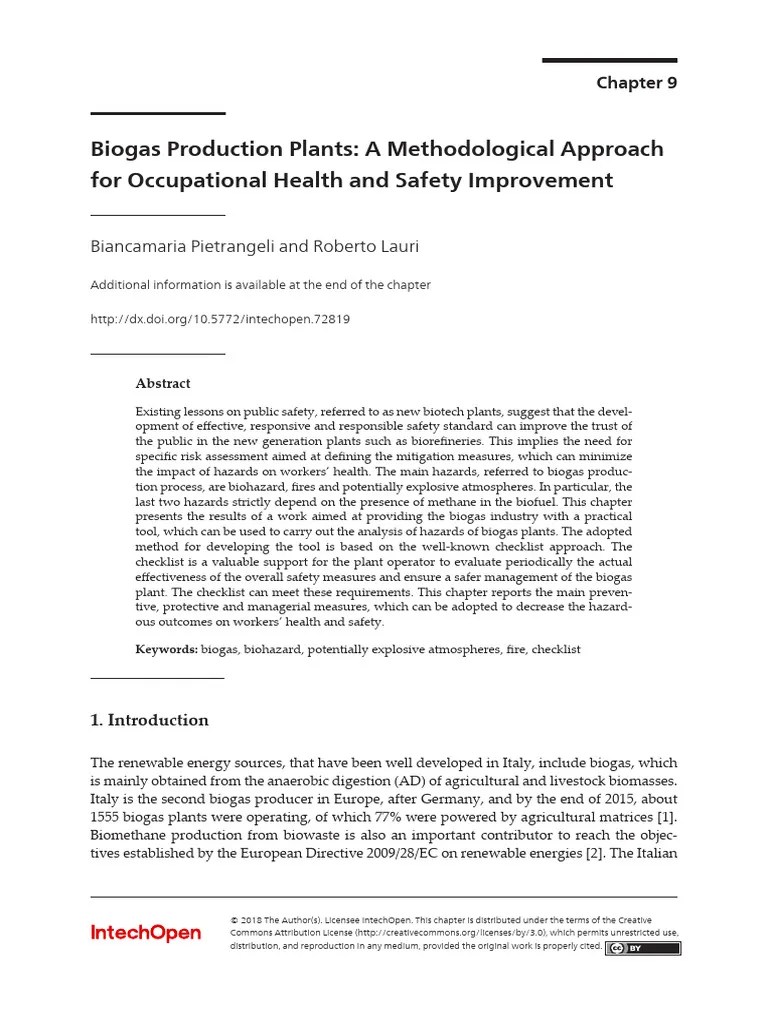 Methodlogi Approach For Osh Improvement | PDF