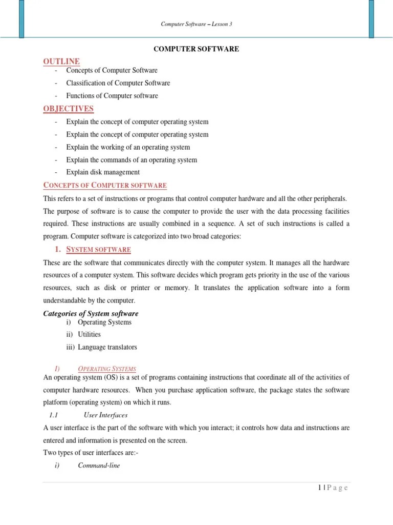 Computer Software | Download Free PDF | Operating System | Microsoft ...