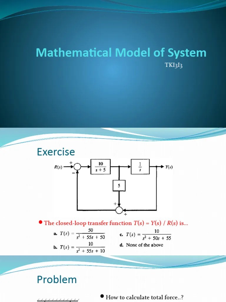Mathematical Model | PDF | Mathematical Concepts | Algebra
