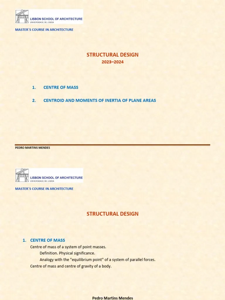 (ENG) Centre Of Mass. Centroid And Moments Of Inertia Of Plane Areas ...