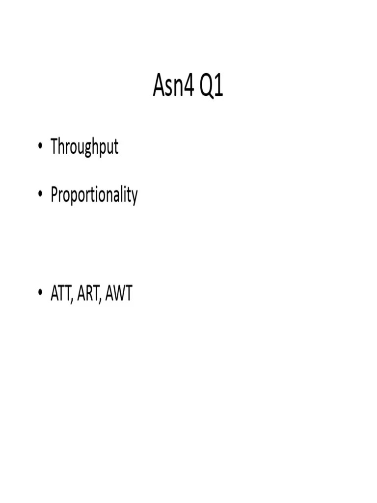 OS Question - Process Scheduling And Memory Management (Hints) | PDF | Scheduling (Computing ...