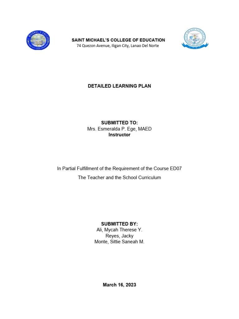 Detailed Lesson Plan English 2 (1) | PDF | Plural | Grammatical Number