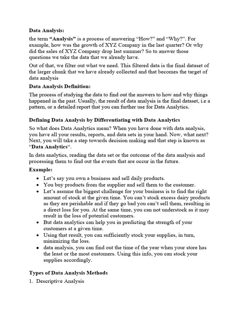 Data Analysis UNIT-III | PDF | Statistics | Data Analysis