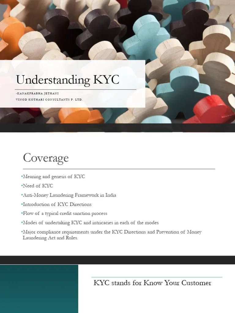 Presentation On KYC Basics | PDF | Money Laundering | Authentication