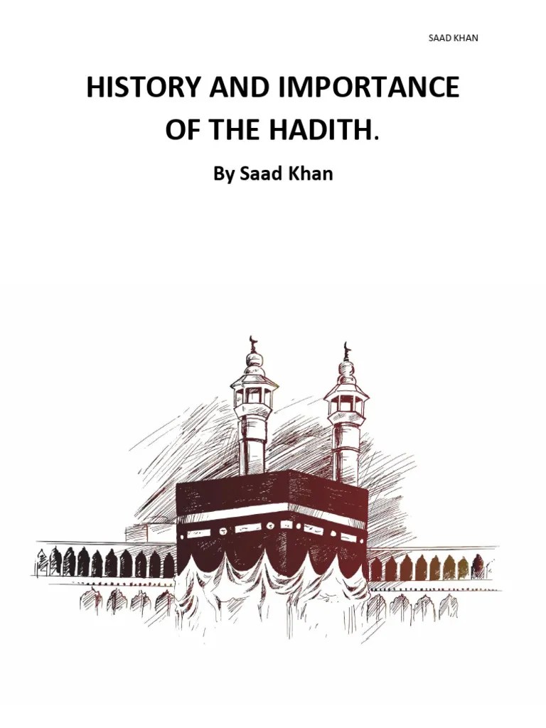 History And Importance Of The Hadith | PDF | Hadith | Prophets And ...