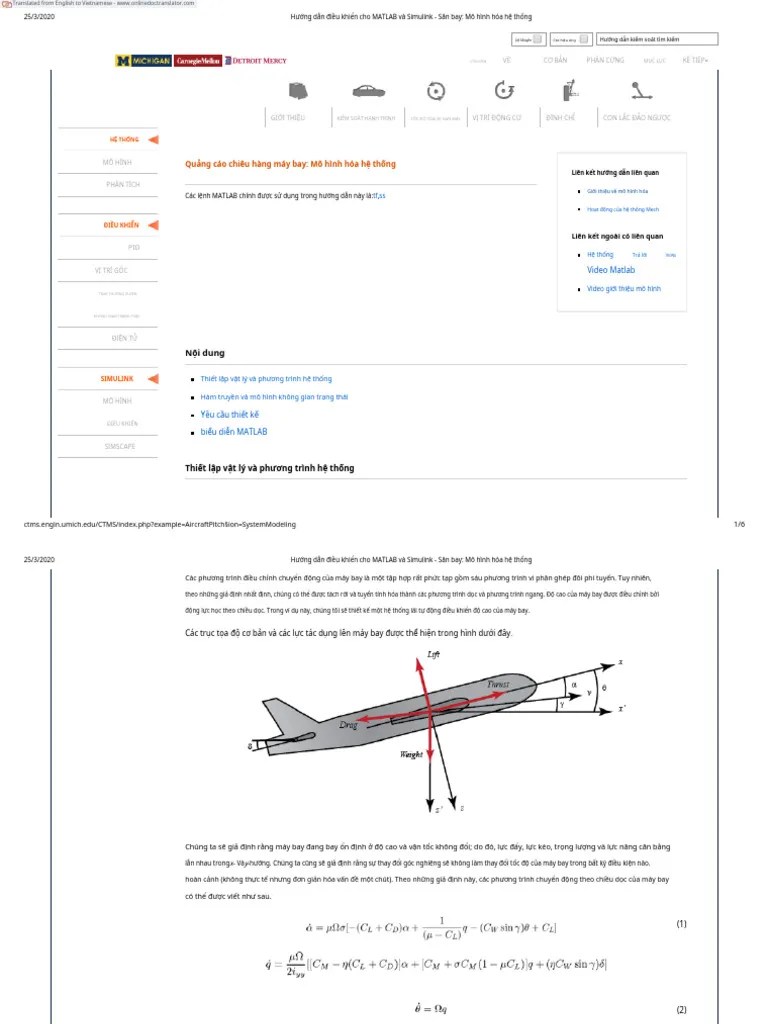 8 Control Tutorials For MATLAB And Simulink - Aircraft Pitch_ System ...