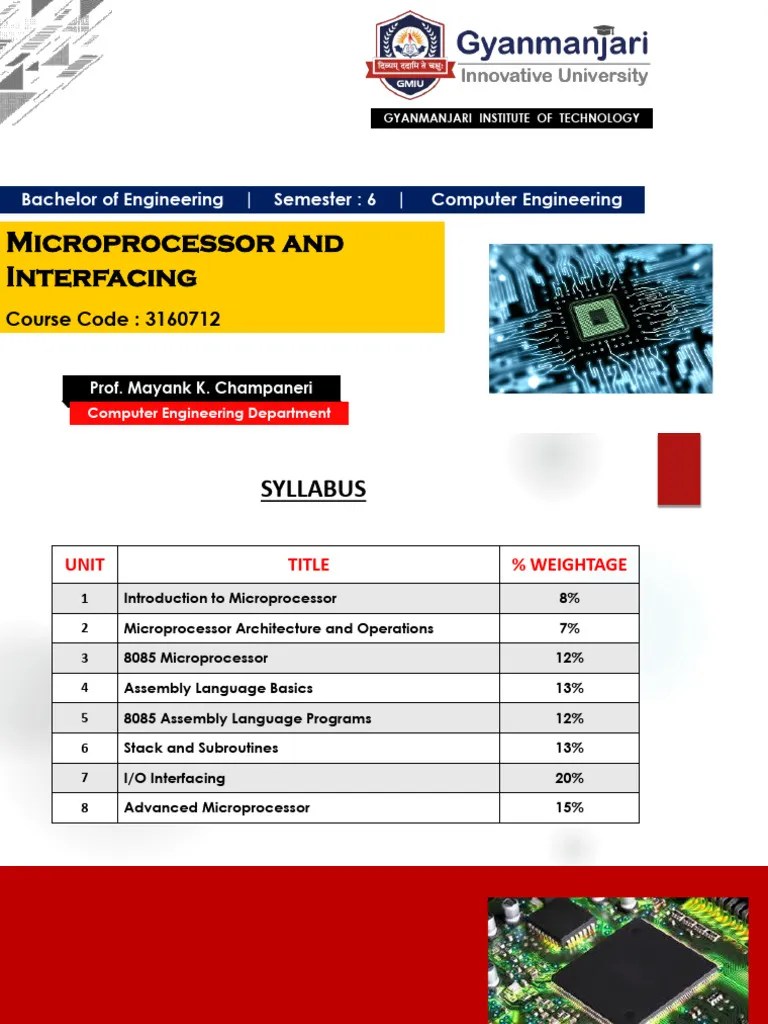Mpi Unit 5 | PDF | Assembly Language | Computer Architecture