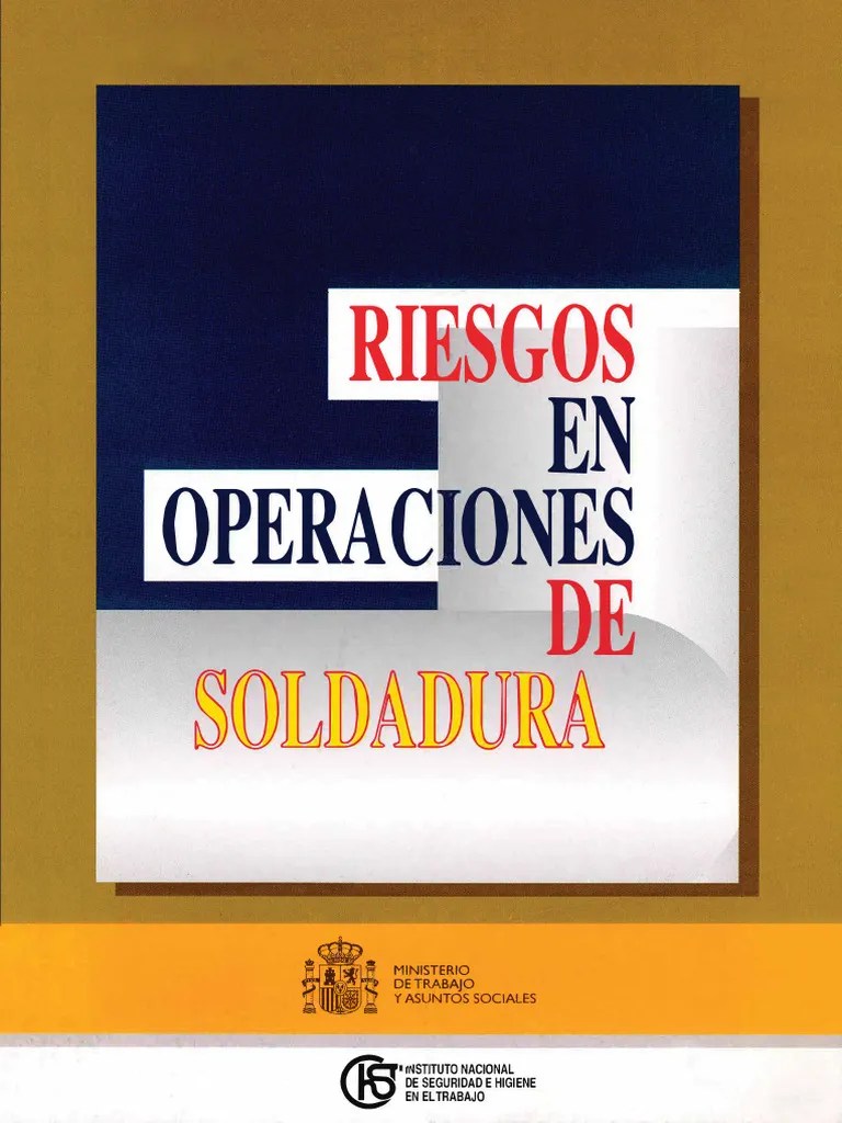 Riesgos En Operaciones De Soldadura 2004 | PDF | Soldadura | Construcción