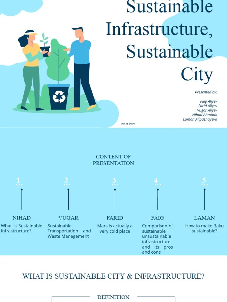 Sustainable City Draft | PDF | Infrastructure | Sustainability