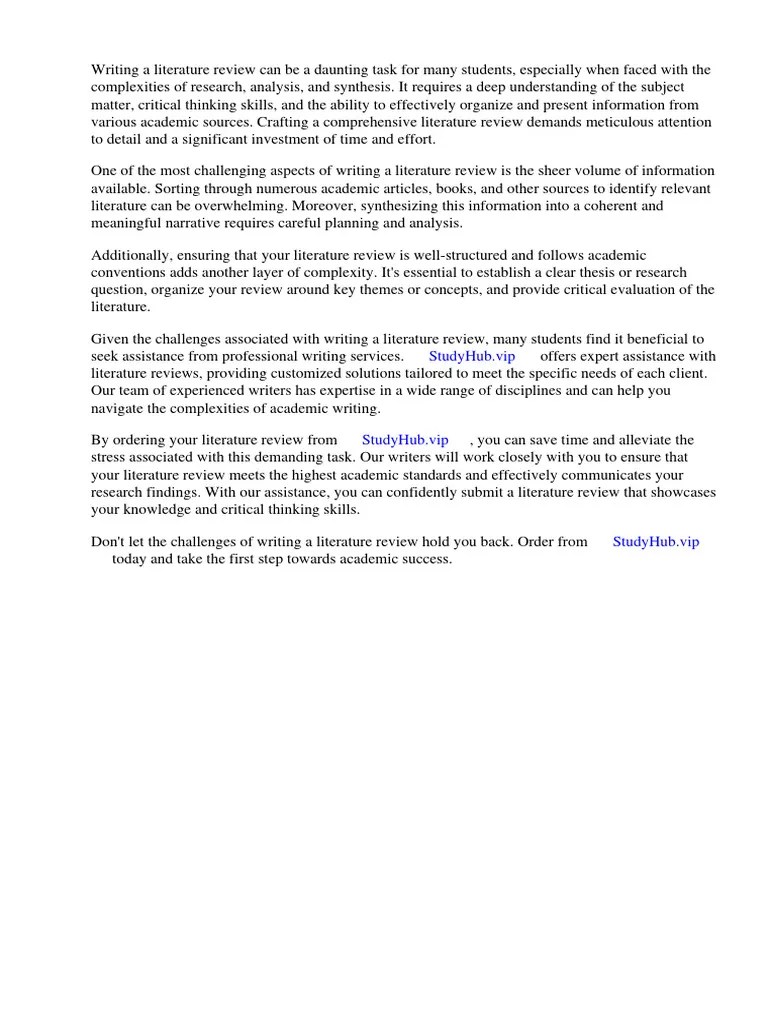 Melbourne University Literature Review | PDF | Thesis | Literature Review