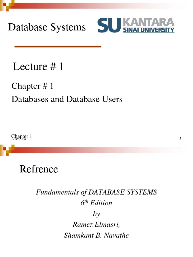 Lec 1 | PDF | Databases | Data