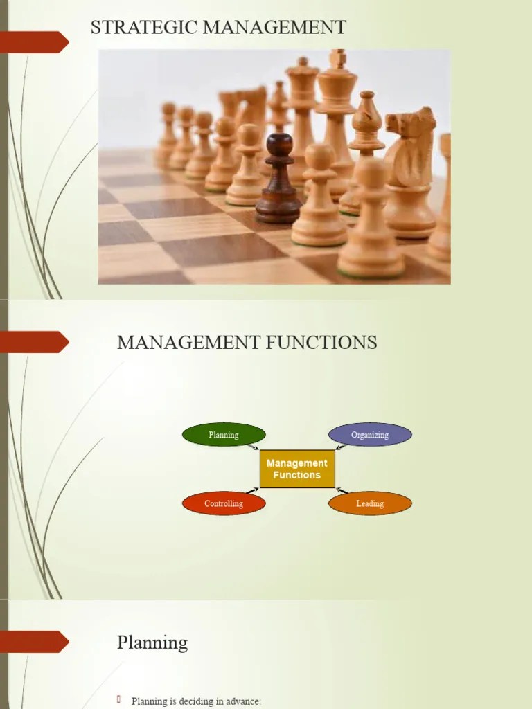 Introduction To Strategic Management | PDF | Strategic Management ...