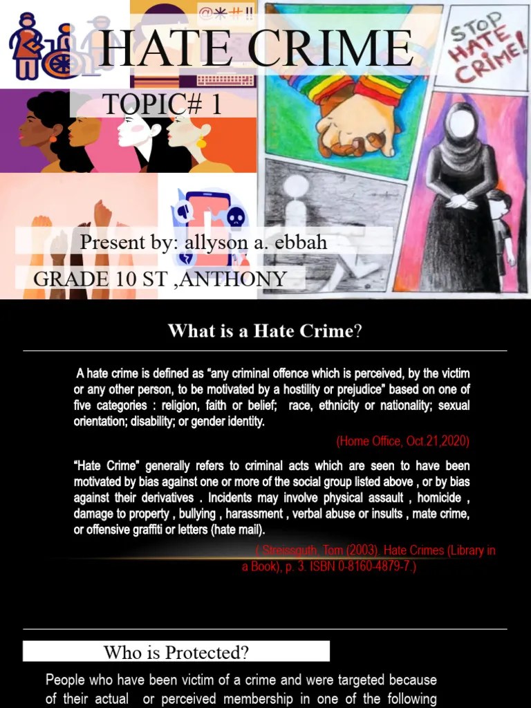 Hate Crime Topic #1 | PDF | Hatred | Hate Crimes