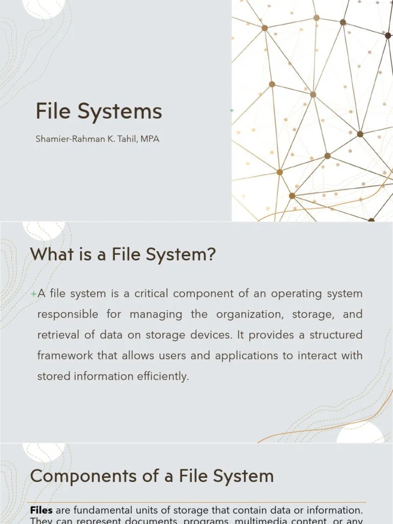 File Systems | Download Free PDF | File System | Computer File