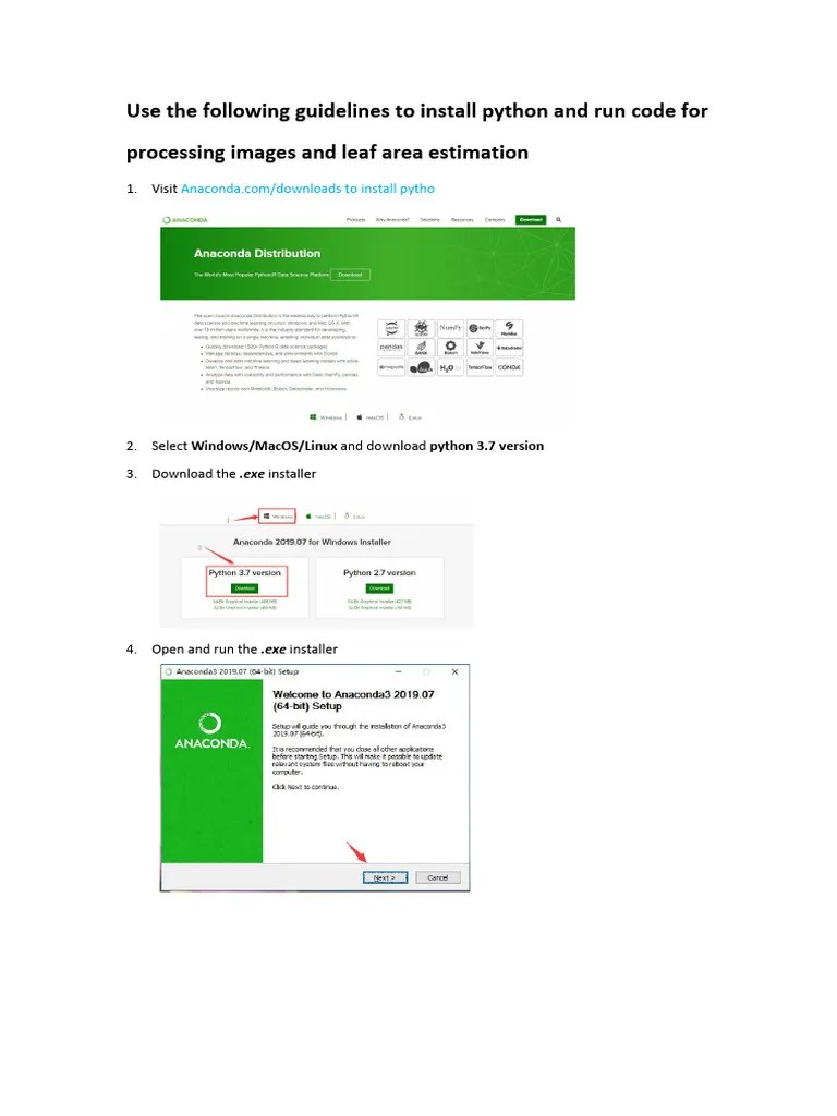 Guidelines Image Processing Using Python Opencv | PDF