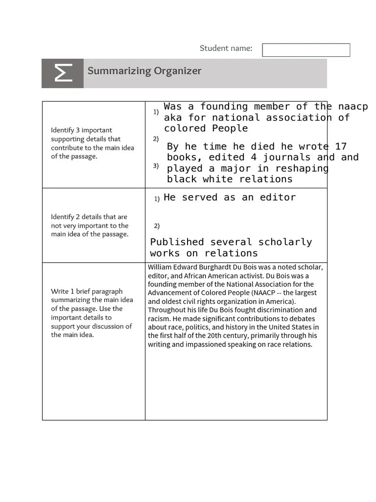 LessonWriter_Summarizing_Graphic_Organizer_-_Google_Docs 2 | PDF