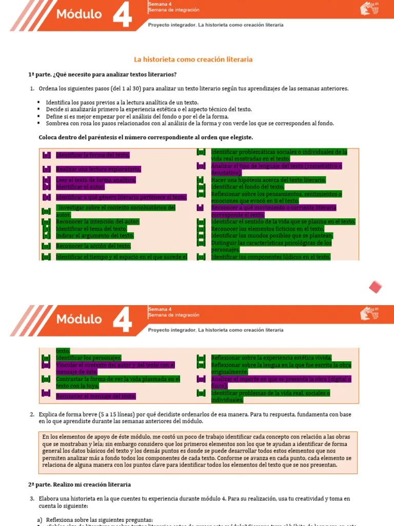 Prepa En Linea SEP M4S4PI | PDF | Autor | Cómics