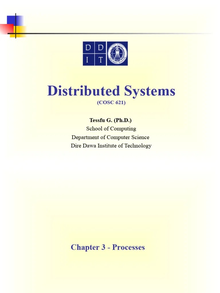 Chapter 3 Processes | Download Free PDF | Thread (Computing) | Process (Computing)
