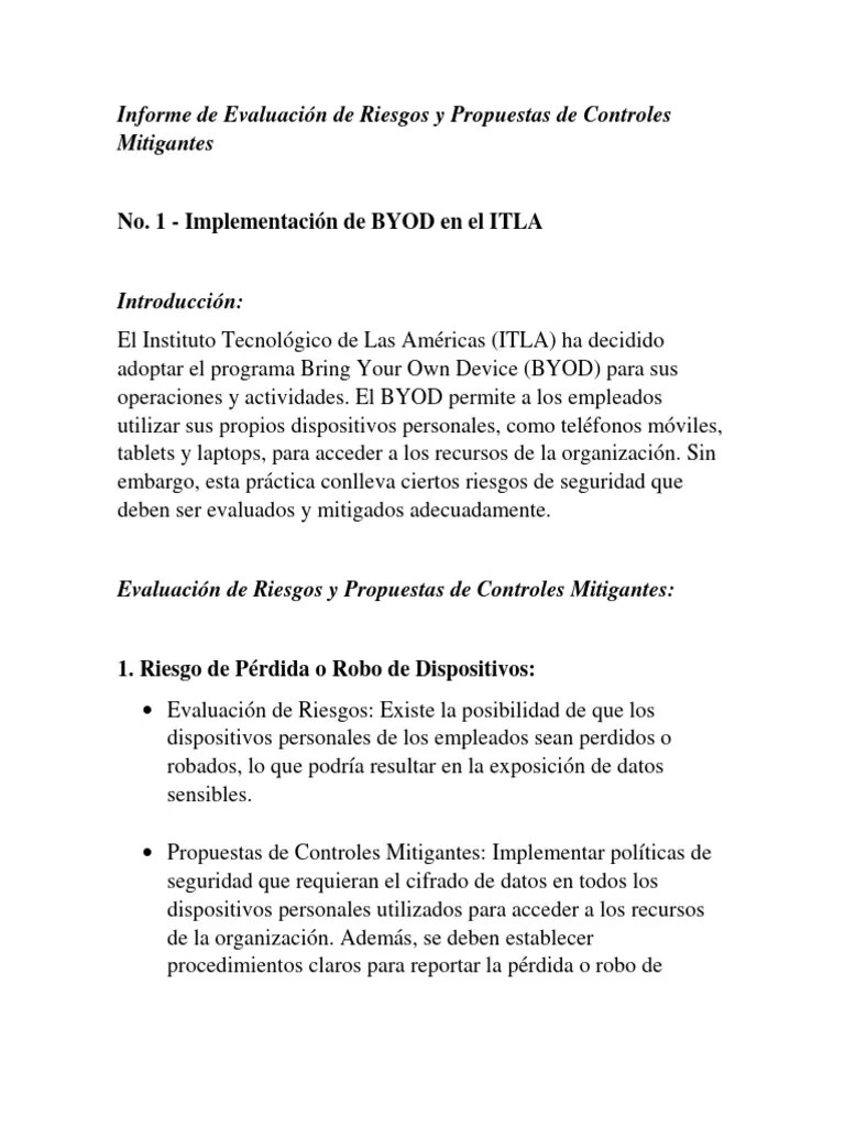 Gestion De Riesgos Tecnologicos Y Ciberneticos | PDF | Suplantación De Identidad | Cumplimiento ...