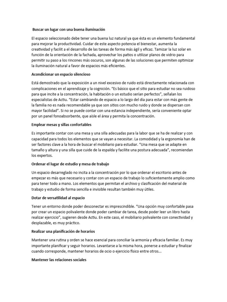 Desde Casa Como Lograr Un Aprendizaje Eficiente | PDF | Factores ...