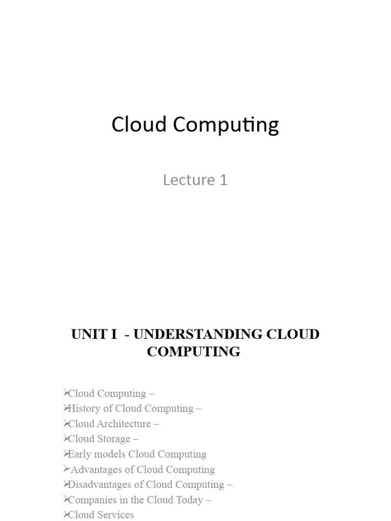 Cloud Computing 2023 | PDF | Cloud Computing | Computing