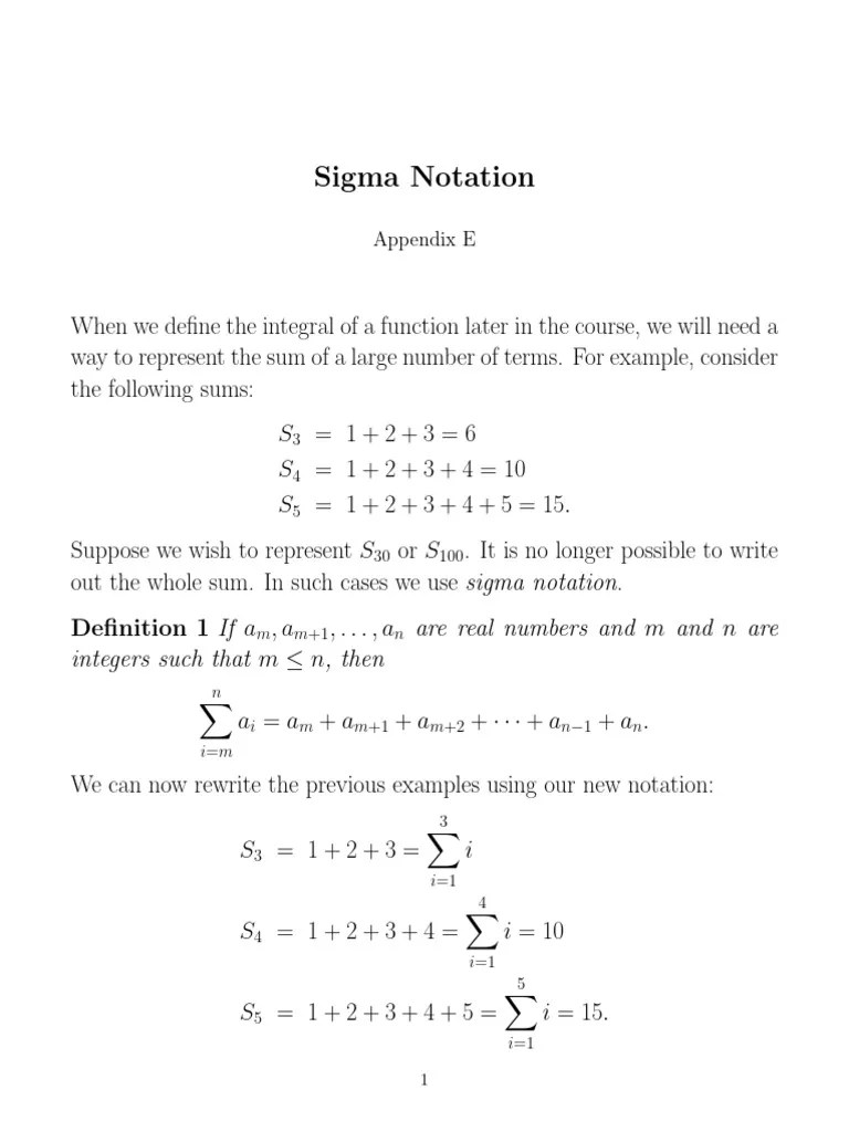 Mathematics | PDF | Summation | Mathematical Proof