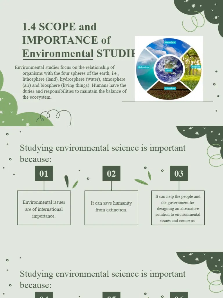 Environmental Science | PDF | Natural Environment | Conservation Biology
