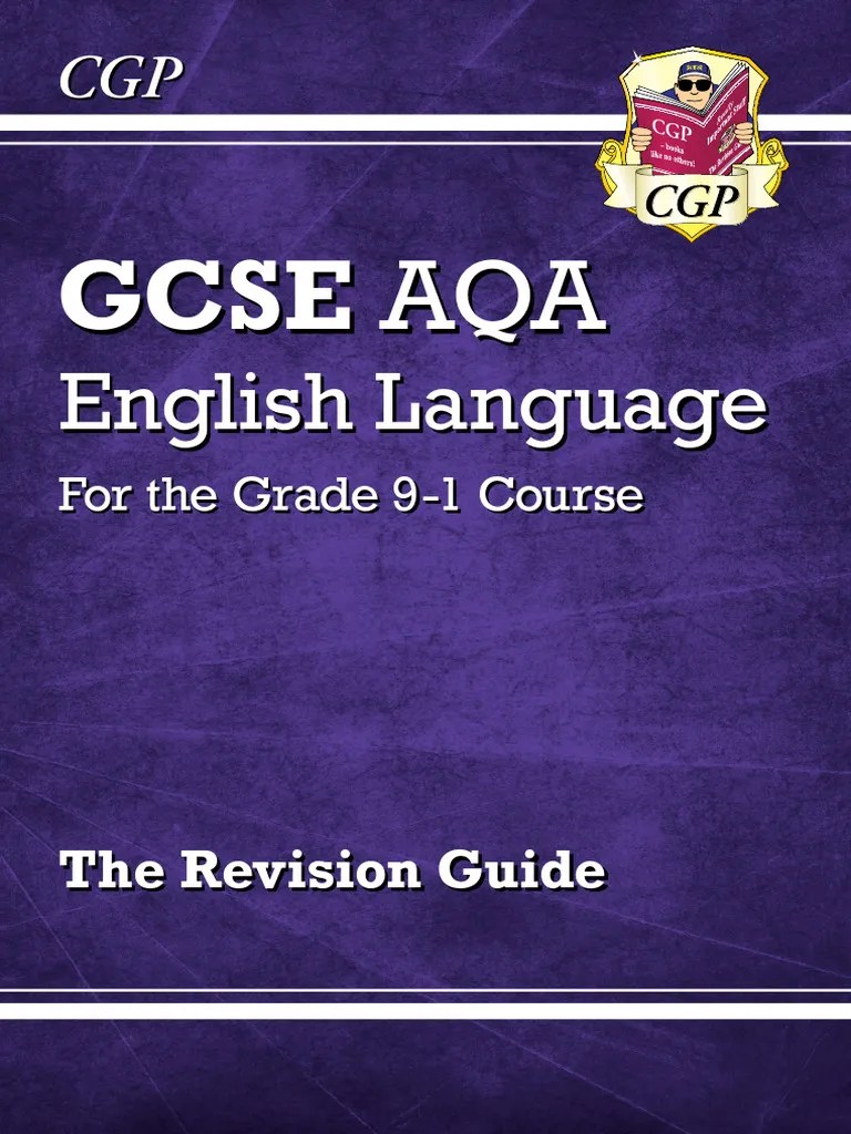 CGP AQA English Language Revision Guide | PDF | Question | Writing