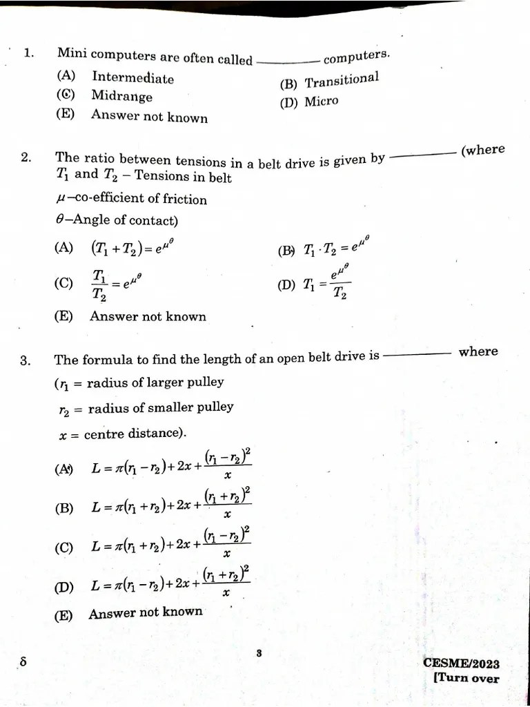 Mechanical Engineering | PDF