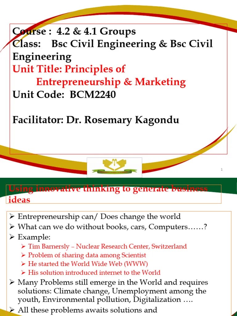 Lecture 3-Design Thinking - Innovation & Creativity & Invention | PDF ...