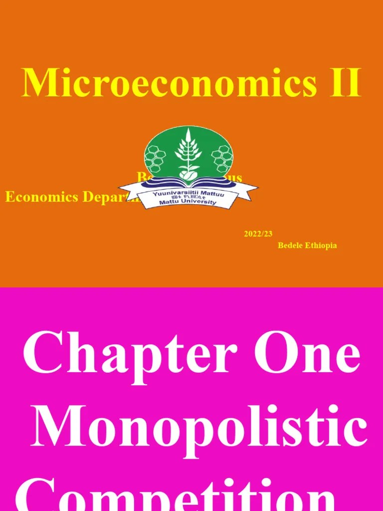 Microeconomics II | PDF | Monopoly | Profit (Economics)