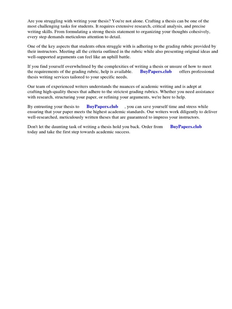 Research Paper Presentation Grading Rubric | Download Free PDF | Rubric ...