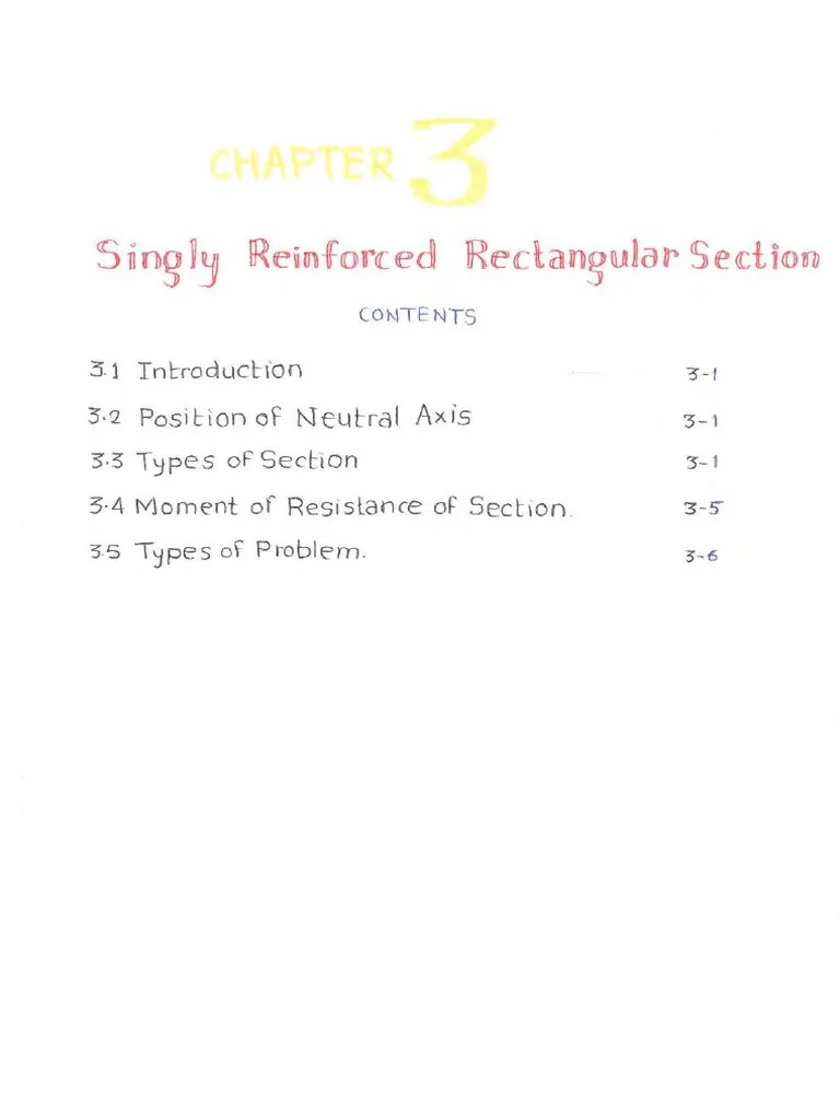 Singly Reinforced Beam Design | PDF