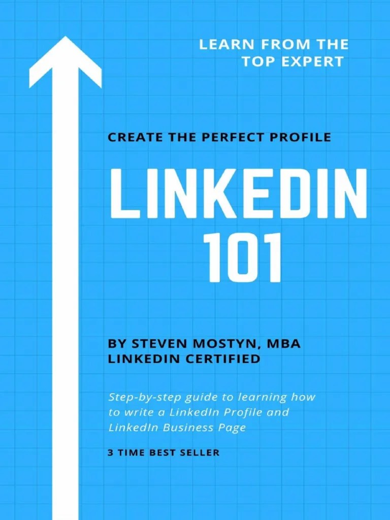 LinkedIn 101 - How To Write An Effective LinkedIn Profile | PDF ...