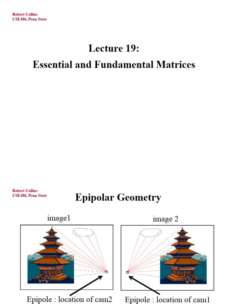 Lecture 19 | PDF | Eigenvalues And Eigenvectors | Matrix (Mathematics)