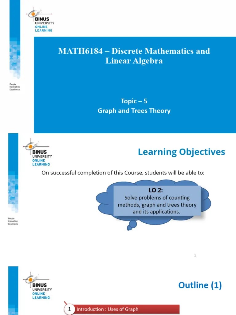 Topic 5 - Graph And Trees Theory | Download Free PDF | Vertex (Graph ...