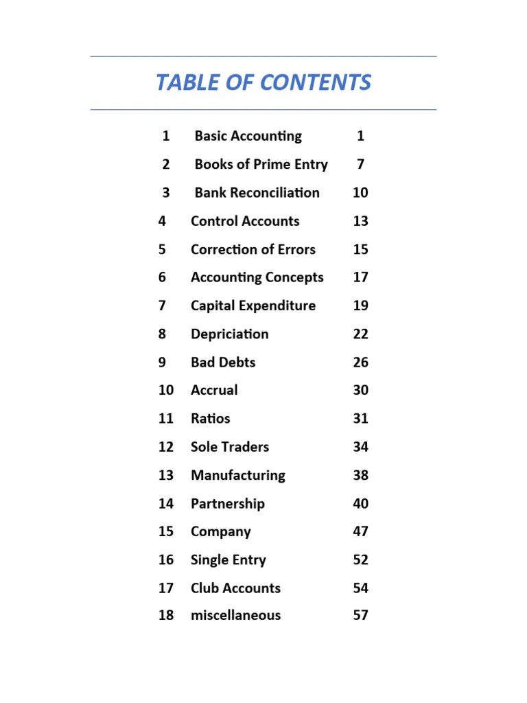 O Level Accounting P1 Theory Booklet | PDF | Debits And Credits | Expense