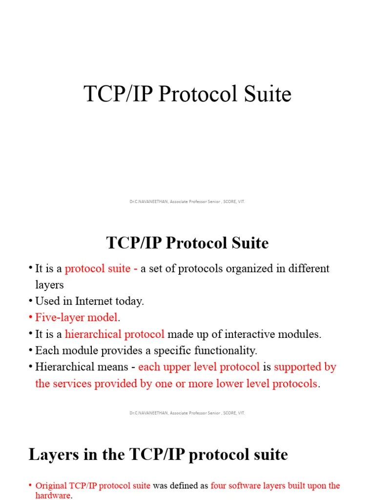 TCP:IP | Download Free PDF | Internet Protocol Suite | Osi Model