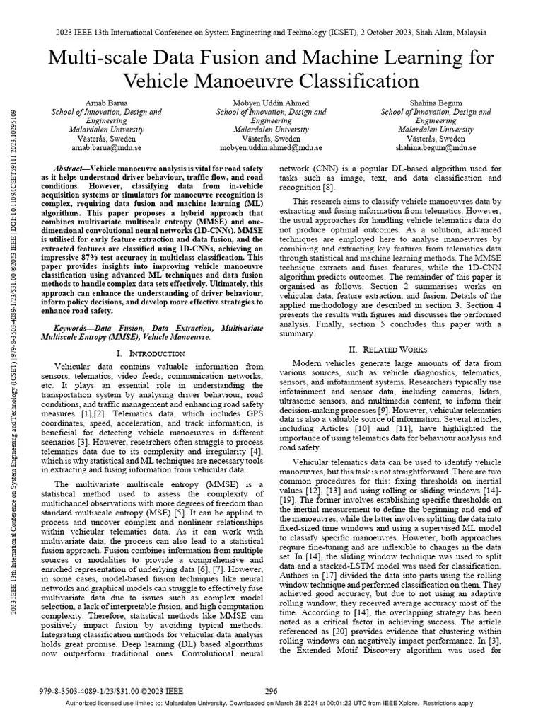 Multi-scale_Data_Fusion_and_Machine_Learning_for_Vehicle_Manoeuvre_Classification | PDF ...