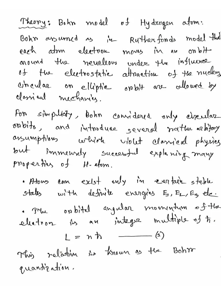 Determination Of Plank Constant | PDF