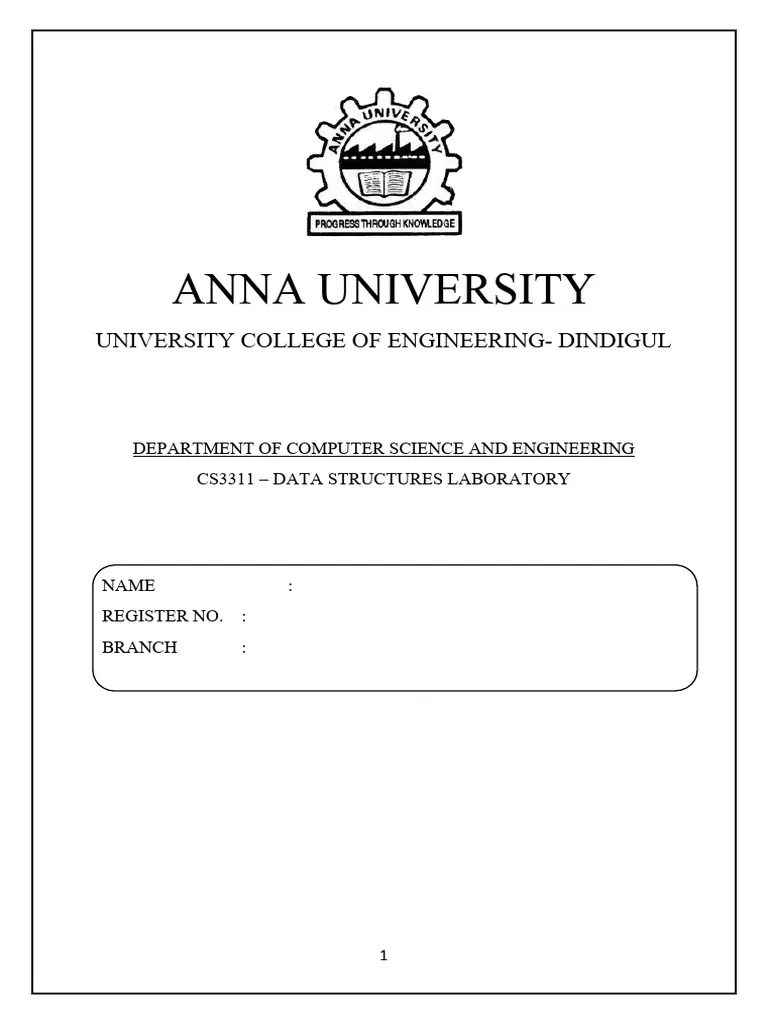 CS3311 - Data Structures Laboratory | PDF | Pointer (Computer ...
