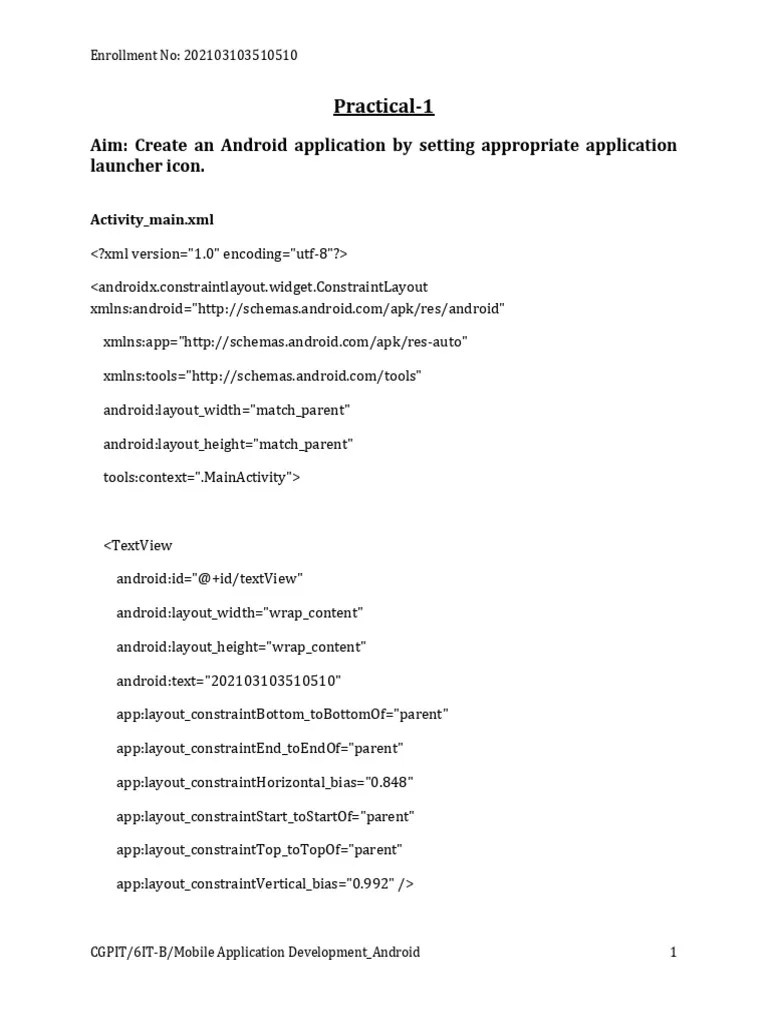 File MAD Android | PDF | Application Software | Mobile App
