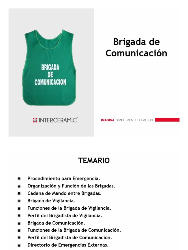 13 Brigadas De Comunicación | PDF