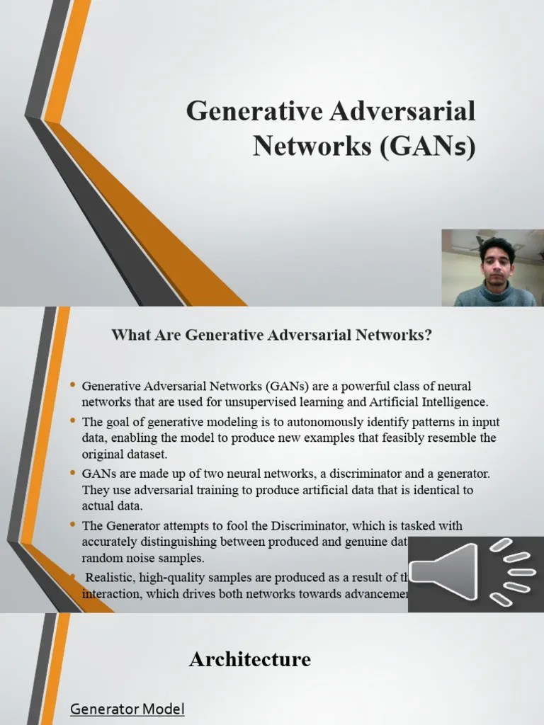 Generative Adversarial Networks (GANs) | PDF | Artificial Neural ...