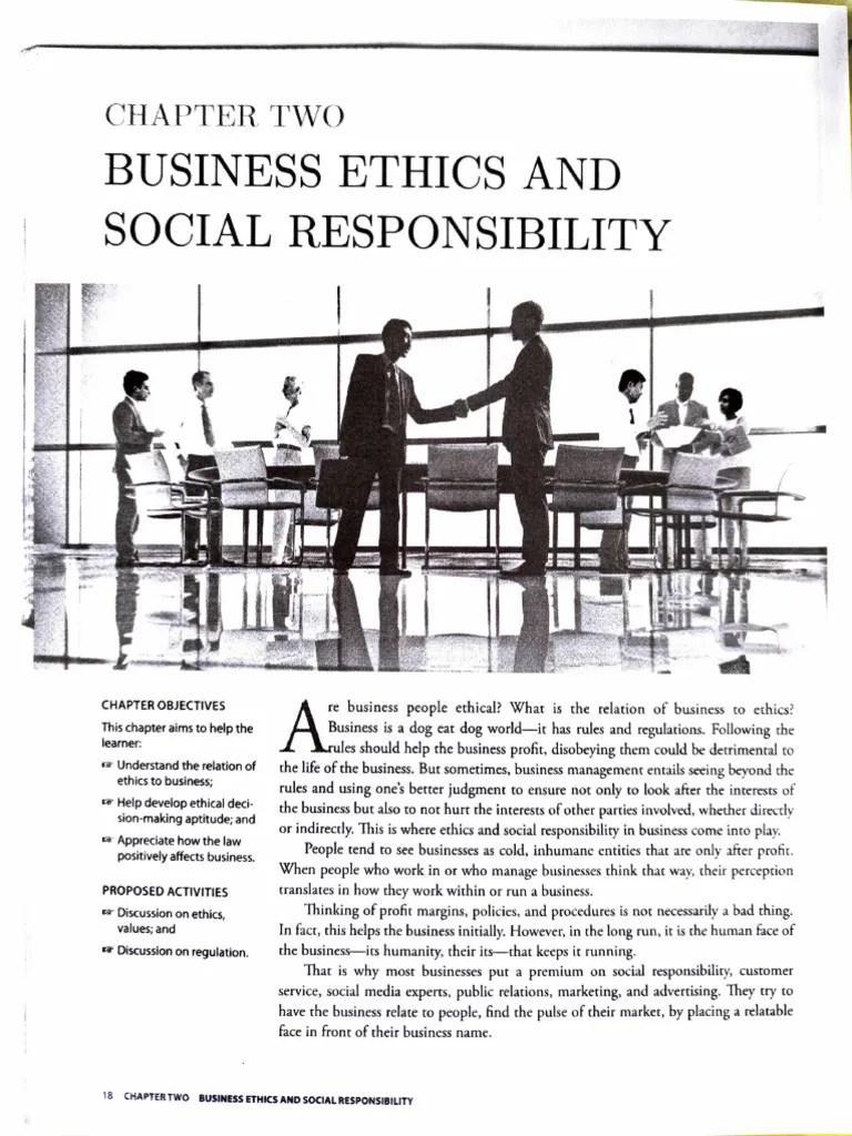 MODULE-2_Business-Ethics-and-Social-Responsibility | PDF | Corporate Social Responsibility ...