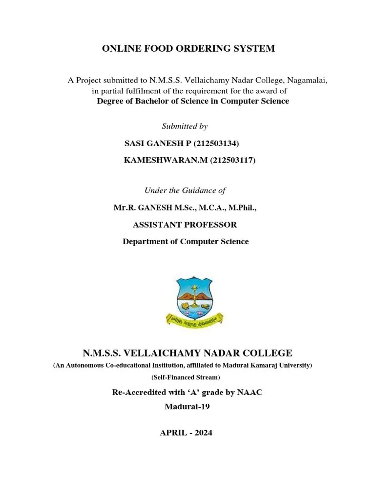 Online Food Ordering System | PDF | Sales | Auction