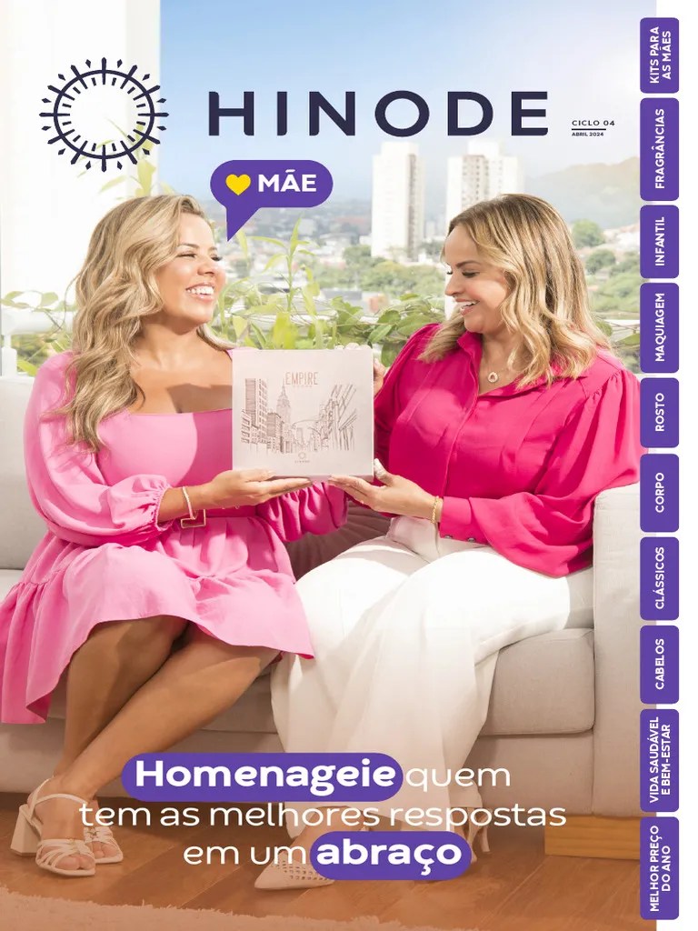 Catlogo Virtual Ciclo 4 - 2024 Hinode | Download Grátis PDF | Perfume