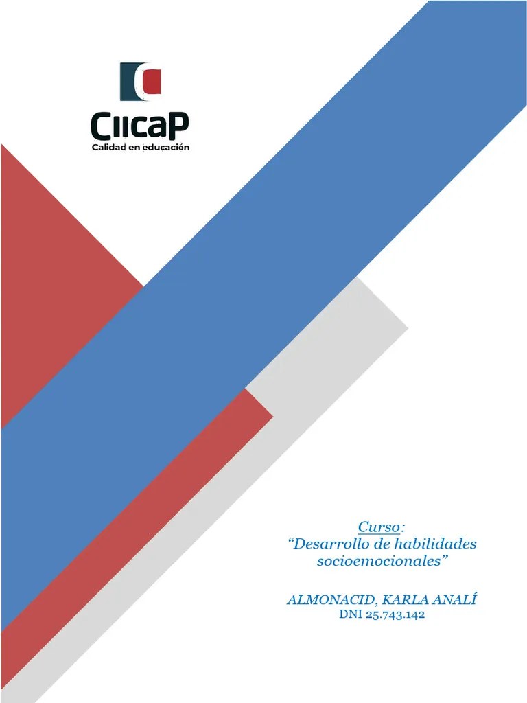 Habilidades Socioemocionales-1 | PDF | Las Emociones | Aprendizaje